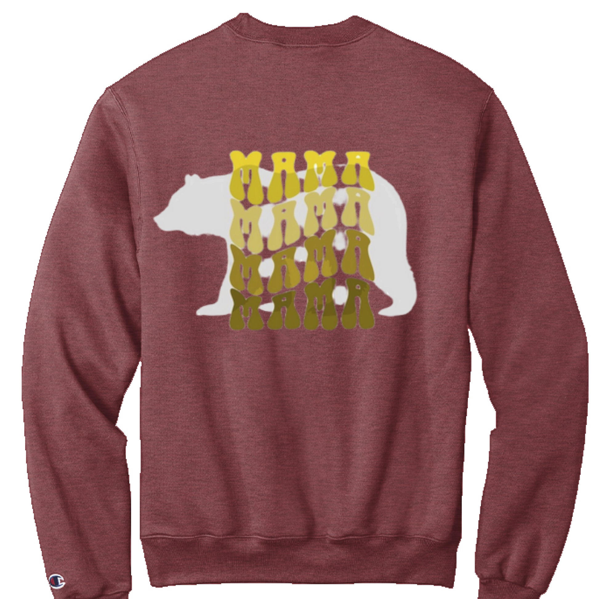 MAROON HEATHER - BACK