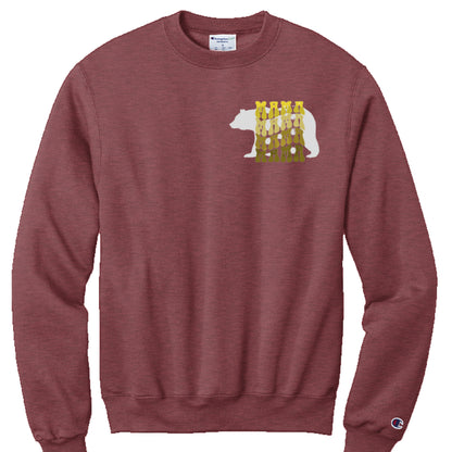 MAROON HEATHER - FRONT