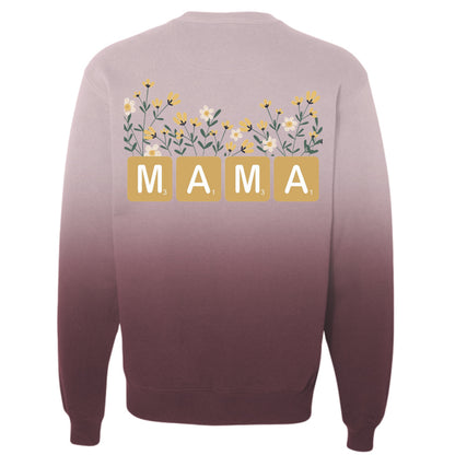 MAROON OMBRE - BACK