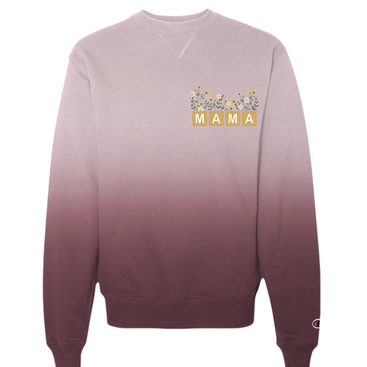 MAROON OMBRE - FRONT