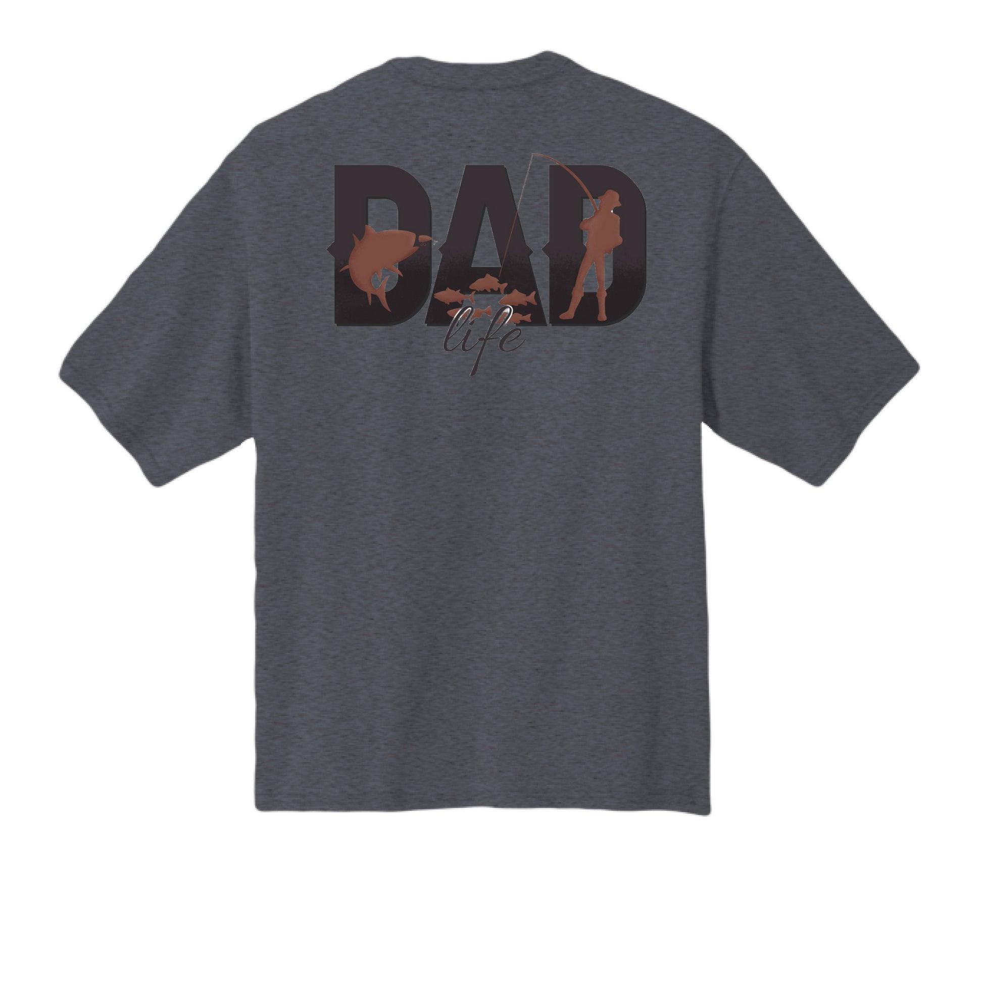CHARCOAL HEATHER - BACK